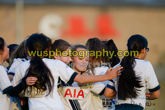 20160505-194747-2 Tottenham Hotspur Girls U12 and U13 v Årvoll IL Girls U12 and U13