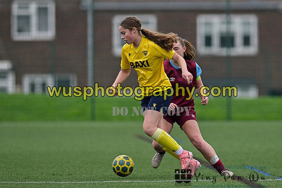 20241109-111038 West Ham United Performance Claret Girls U14 v Oxford United Girls U14
