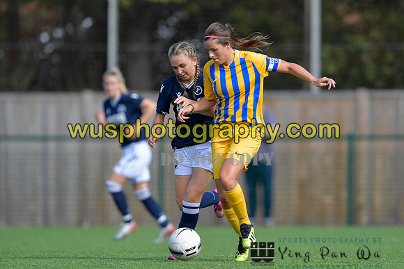 20200920-143249A Millwall Lionesses v New London Lionesses