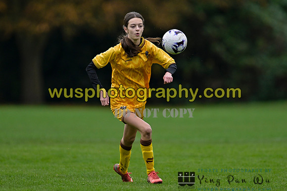 20241102-123640 Sutton United Girls U13 v Hartland Girls Academy U13