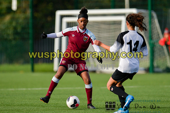 20211211-110952 West Ham United Academy Girls U16 v London Bees Academy U16