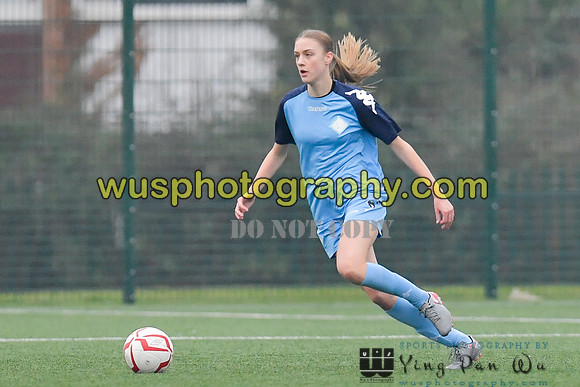 20220115-150608 West Ham United Performance Girls U16 v London City Lionesses U16