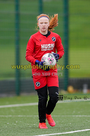 20201031-145053 London Bees Academy U14 v Millwall Lionesses Girls U14