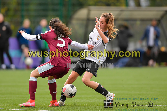 20211211-114153A West Ham United Academy Girls U16 v London Bees Academy U16
