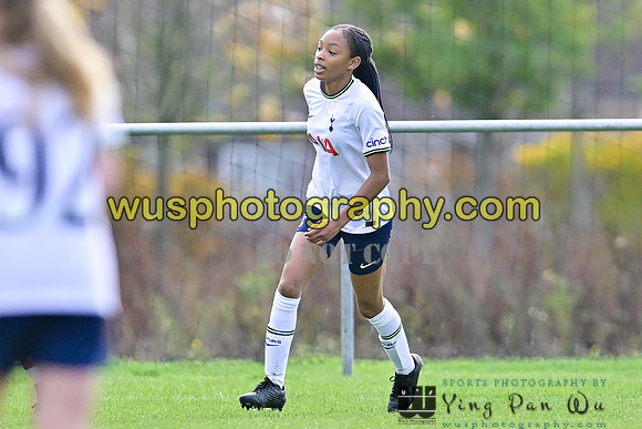 20221119-110630 Tottenham Hotspur Women FC Academy U15 v West Ham United Academy Girls U15