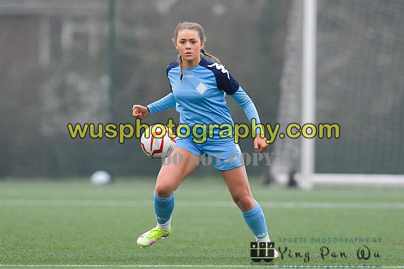 20220115-145758 West Ham United Performance Girls U16 v London City Lionesses U16