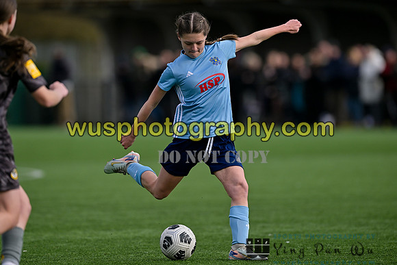 20250316-154315 Cray Wanderers Youth FC Girls U15 v Hashtag United Girls U15
