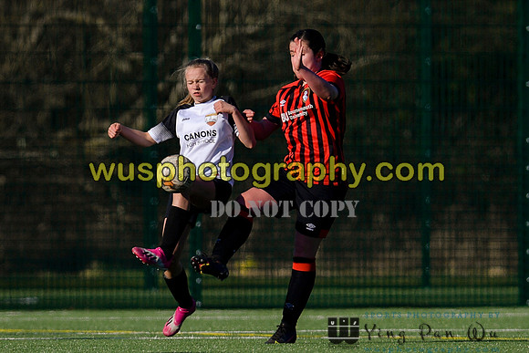 20220319-152933 London Bees Academy U14 v AFC Bournemouth Girls U14