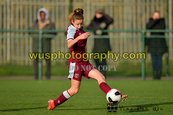 20211211-111558 West Ham United Academy Girls U16 v London Bees Academy U16