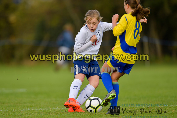 20171028-104458 Tottenham Hotspur Girls U11 v St Albans City Youth Girls U11 South