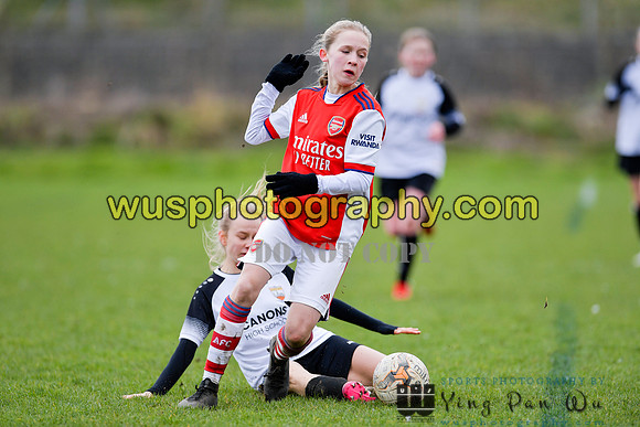 20220305-133543D London Bees Academy U14 v Arsenal FC Girls U13