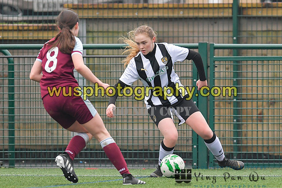 20220115-140252 West Ham United Academy Girls U14 v Notts County FC Girls U14