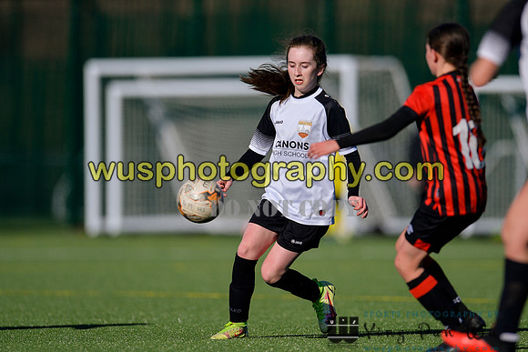 20220319-153126 London Bees Academy U14 v AFC Bournemouth Girls U14