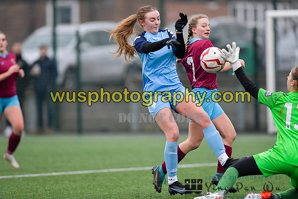 20220115-150904G West Ham United Performance Girls U16 v London City Lionesses U16