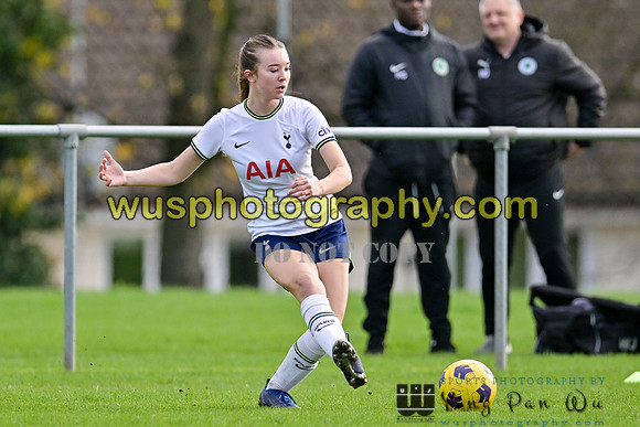20221119-110544D Tottenham Hotspur Women FC Academy U15 v West Ham United Academy Girls U15