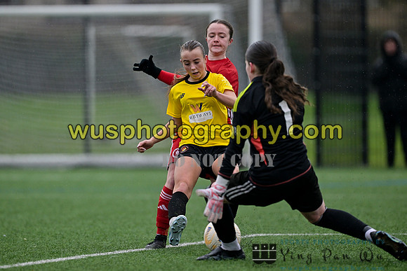 20250215-154548B Welling United Academy Girls U16 v Ebbsfleet United Girls U16