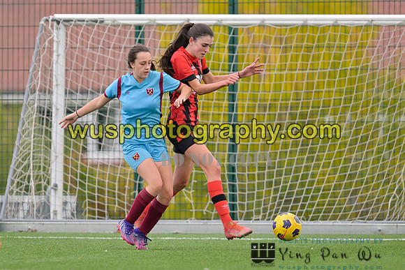 20221022-145119G West Ham United Performance Girls U15 v PLYR Baypoint CF Girls U15