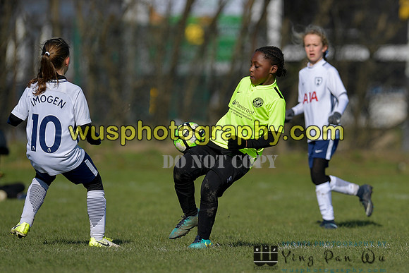 20180224-114216B Tottenham Hotspur Girls U10 v Gidea Park Rangers FC Girls U10