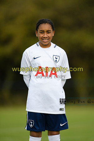 20171028-115810 Tottenham Hotspur Girls U12 Player Photo