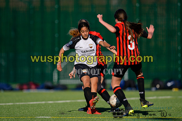 20220319-154903D London Bees Academy U14 v AFC Bournemouth Girls U14