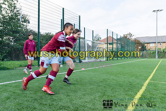 20220924-095712 West Ham United Academy Girls U15 v Tottenham Hotspur Women FC Academy U15