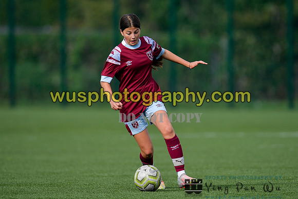 20220924-103355A West Ham United Academy Girls U15 v Tottenham Hotspur Women FC Academy U15