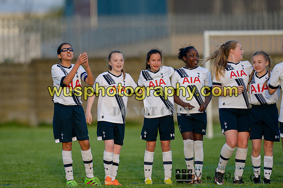 20160505-194620-3 Tottenham Hotspur Girls U12 and U13 v Årvoll IL Girls U12 and U13