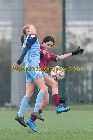 20220115-150641 West Ham United Performance Girls U16 v London City Lionesses U16