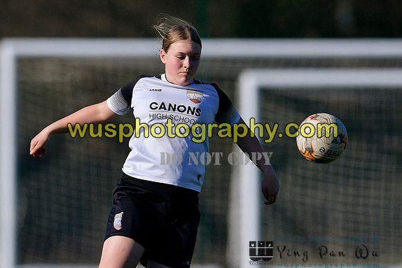 20220319-152034B London Bees Academy U14 v AFC Bournemouth Girls U14