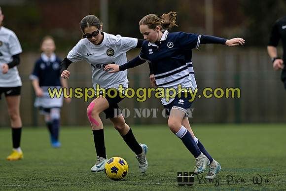 20250222-105112A Millwall Lionesses U12 v New Level Soccer Girls U12