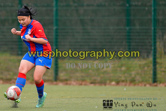20220129-142827 London Bees Academy U14 v Crystal Palace FC Girls U14