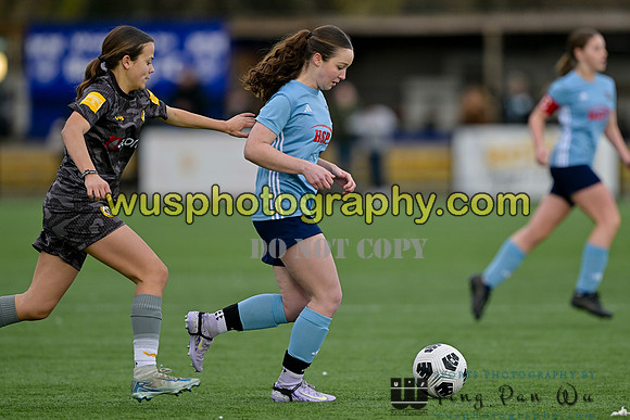 20250316-155918 Cray Wanderers Youth FC Girls U15 v Hashtag United Girls U15