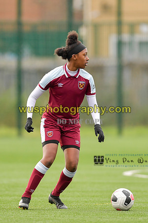20211211-114345 West Ham United Academy Girls U16 v London Bees Academy U16