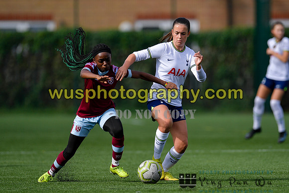20220924-103349D West Ham United Academy Girls U15 v Tottenham Hotspur Women FC Academy U15