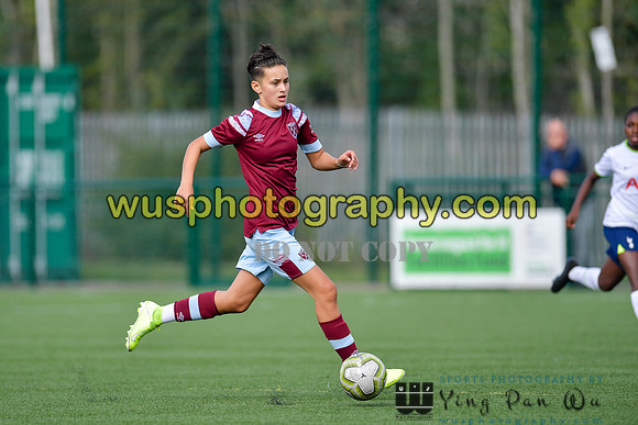 20220924-103325 West Ham United Academy Girls U15 v Tottenham Hotspur Women FC Academy U15
