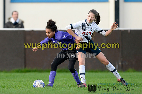 20151219-105904-2 Tottenham Hotspur Girls U14 v Garston Girls U14 Pumas