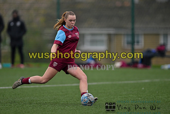 20241109-115322 West Ham United Performance Claret Girls U14 v Oxford United Girls U14