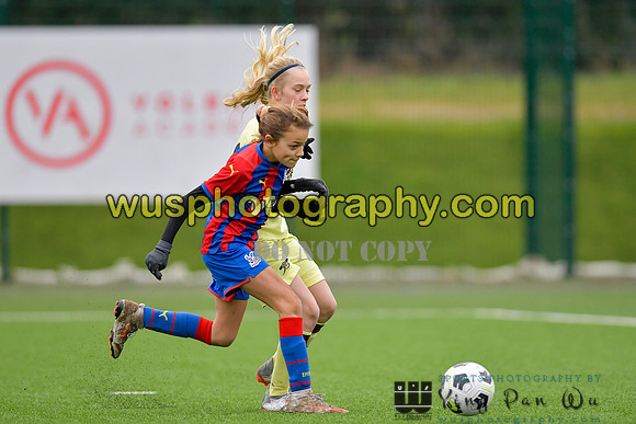 20220122-140755A Crystal Palace FC Girls U12 v Arsenal FC Girls U12