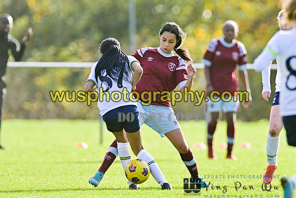 20221119-103504B Tottenham Hotspur Women FC Academy U15 v West Ham United Academy Girls U15