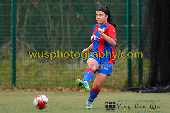 20220129-142756A London Bees Academy U14 v Crystal Palace FC Girls U14