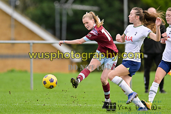 20221119-111202B Tottenham Hotspur Women FC Academy U15 v West Ham United Academy Girls U15