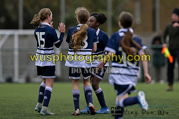 20250222-110852 Millwall Lionesses U12 v New Level Soccer Girls U12