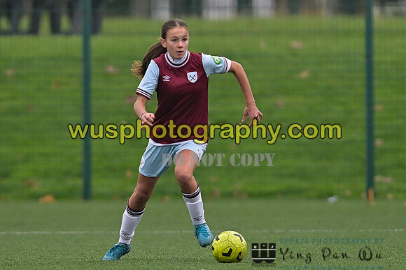 20241130-105813A West Ham United Warriors Girls U14 v Fareham Town Youth FC Girls U14