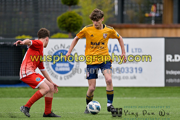 20240504-161143A Woking FC U16 v Ladybridge FC U16