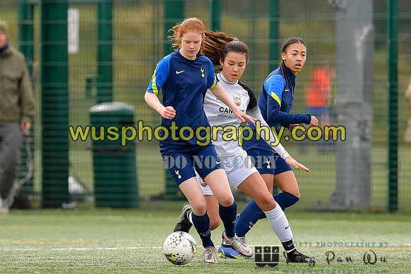 20220129-135335 London Bees Academy U16 v Tottenham Hotspur Women FC JTP U16