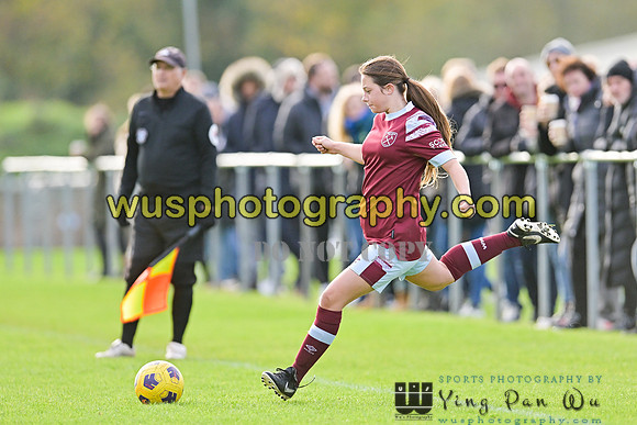 20221119-105947 Tottenham Hotspur Women FC Academy U15 v West Ham United Academy Girls U15