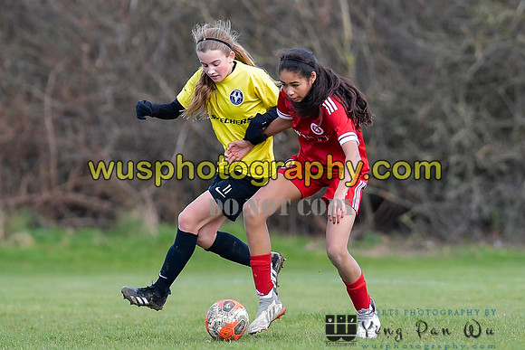 20220312-133037 Watford Ladies FC U14 Warriors v Welling United Girls U14
