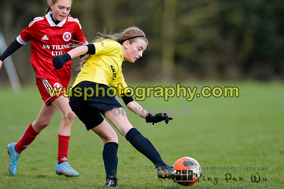 20220312-124009C Watford Ladies FC U14 Warriors v Welling United Girls U14