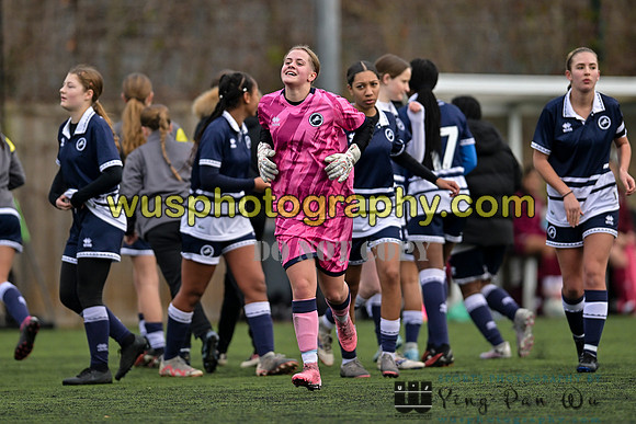 20250104-103813 Millwall Lionesses U16 v West Ham United Girls U16 Performance