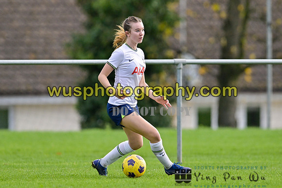 20221119-110544A Tottenham Hotspur Women FC Academy U15 v West Ham United Academy Girls U15